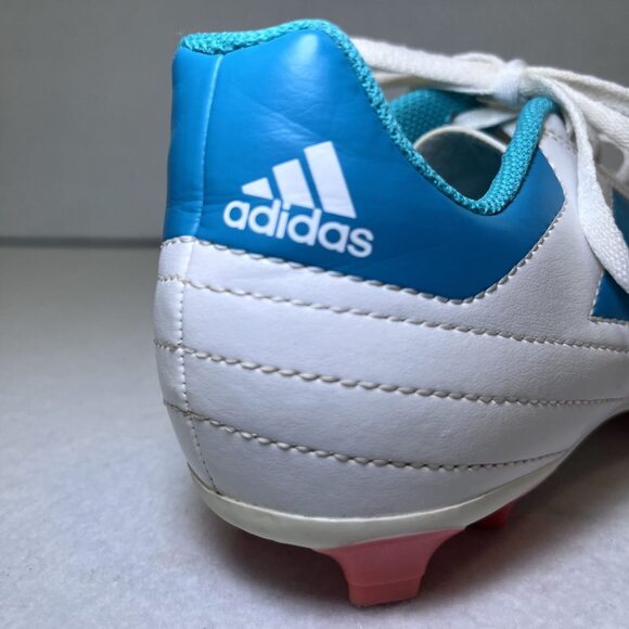 Adidas Goletto VI soccer cleats SGC 753002 white teal orange womens size 6-1/2 - Picture 2 of 10